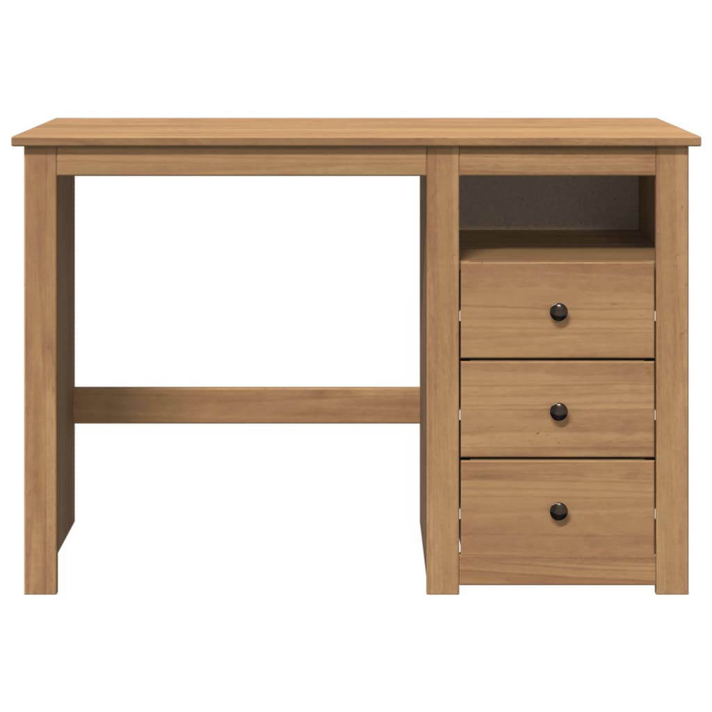 Secretária panama 112x45x75 cm madeira de pinho maciça