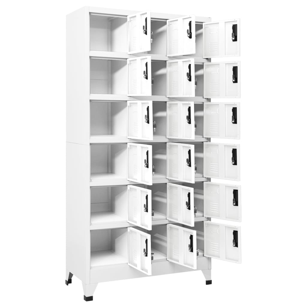 Cacifo 90x40x180 cm aço branco