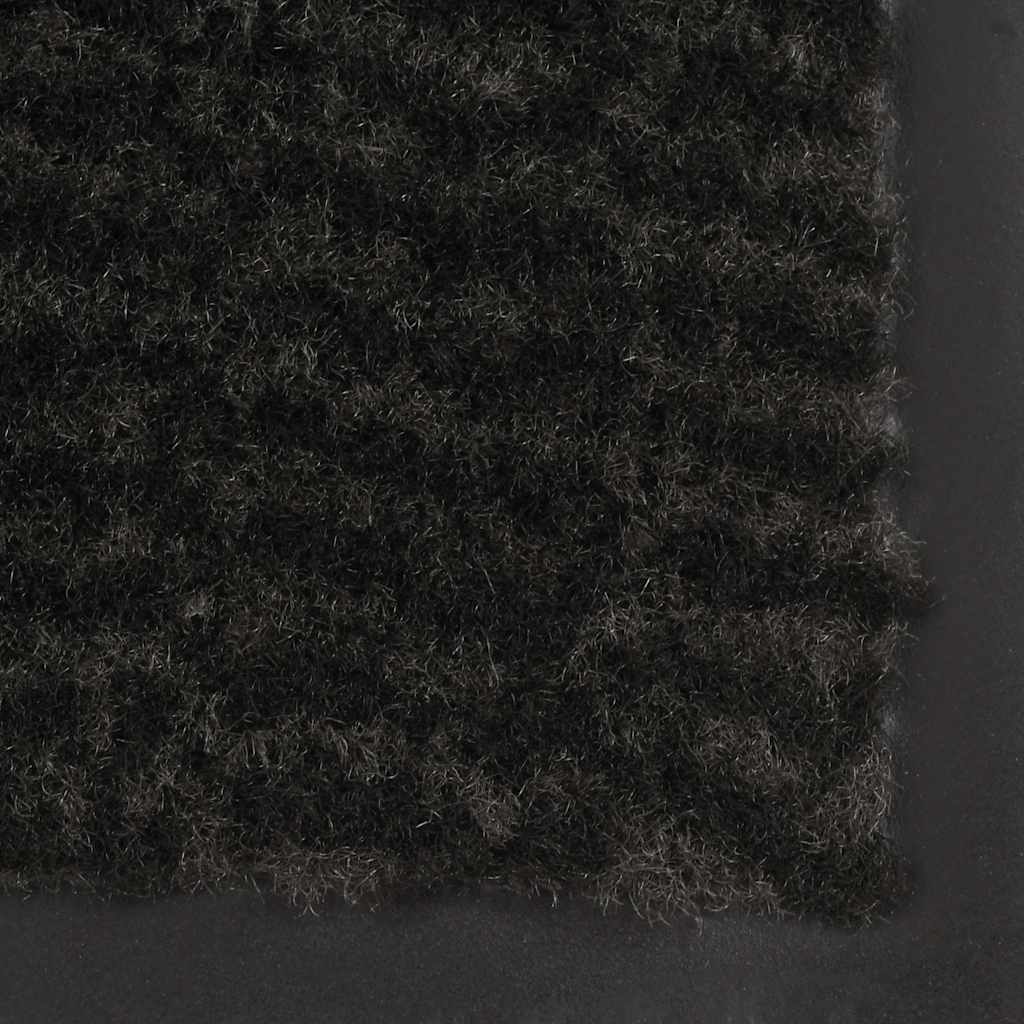 Tapete controlo de pó retangular tufado 40x60 cm preto