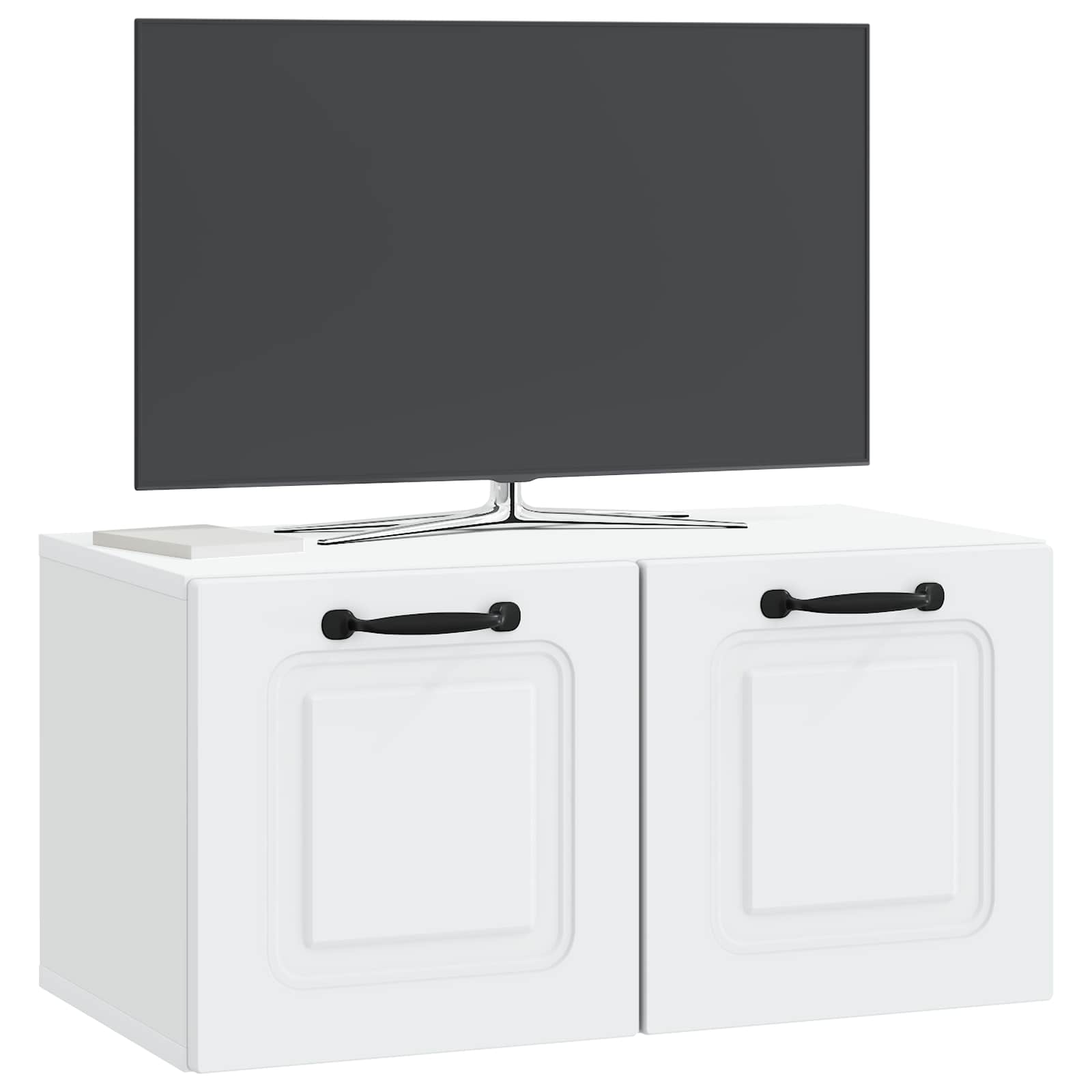 Gabinete de TV de parede branco 59,5 x 31 x 30 cm