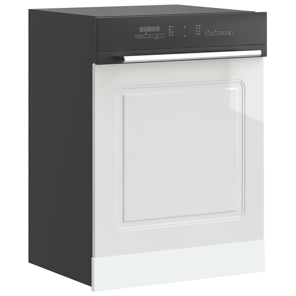 Painel máquina lavar louça kalmar 60x1,5x57 cm branco brilhante