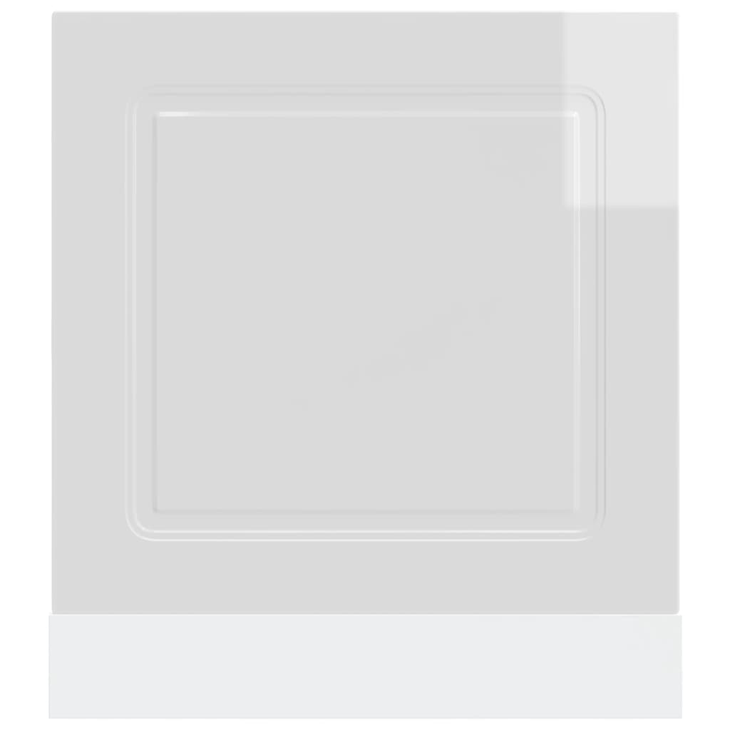 Painel máquina lavar louça kalmar 60x1,5x57 cm branco brilhante