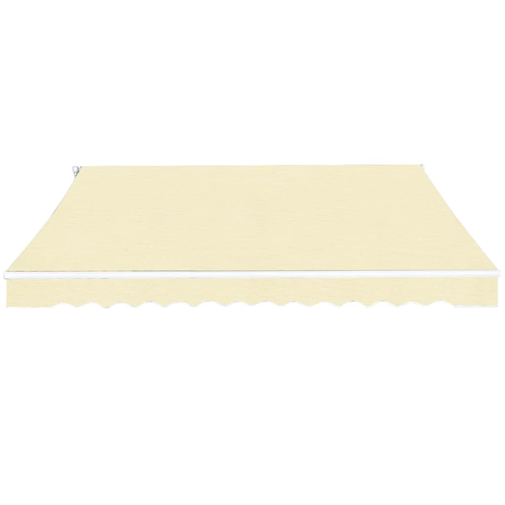 Todo dobrável manual 400 cm creme
