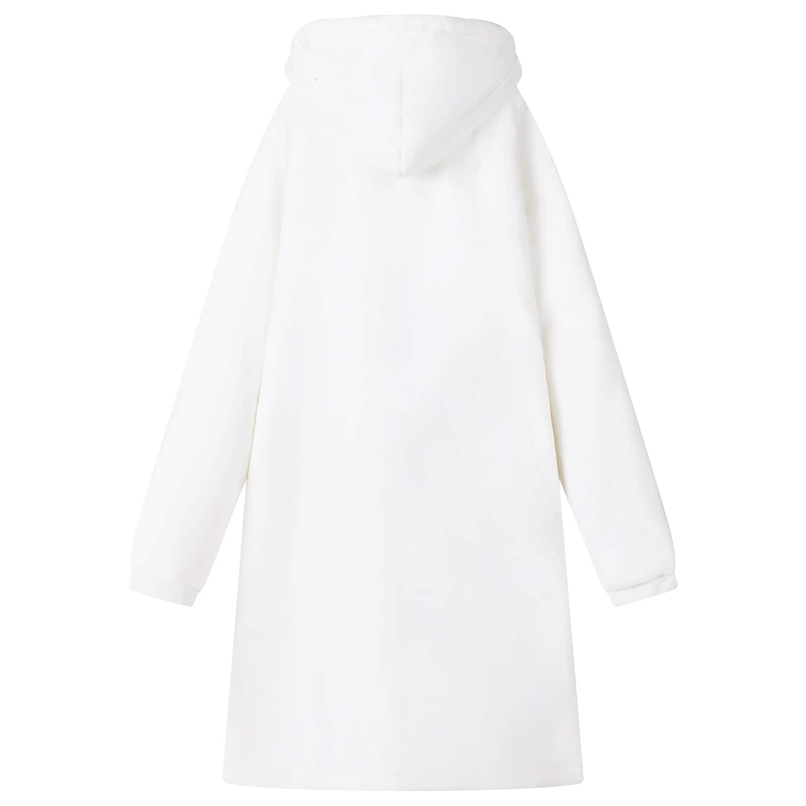 Sweatshirt manta branco l fleece e flanela