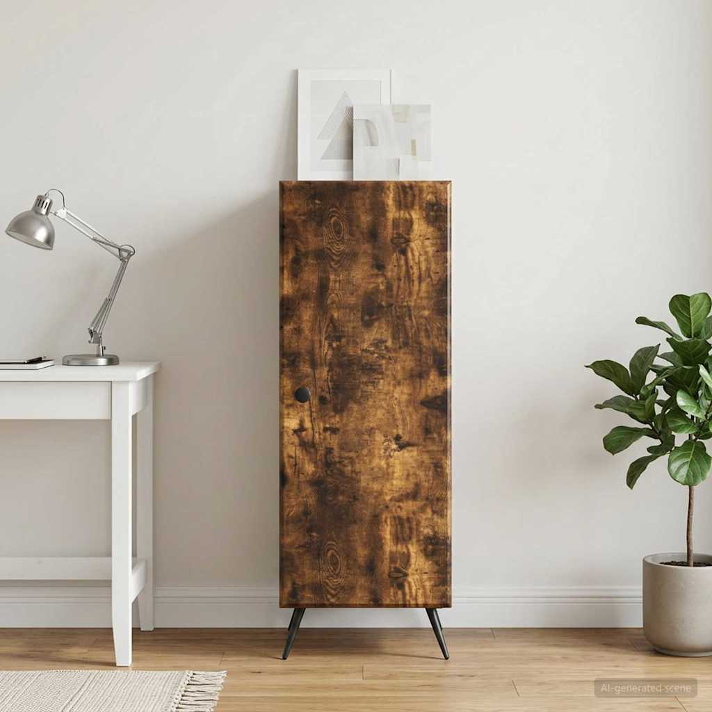 Buffet carvalho fumado 33 x 34,5 x 90 cm derivados de madeira