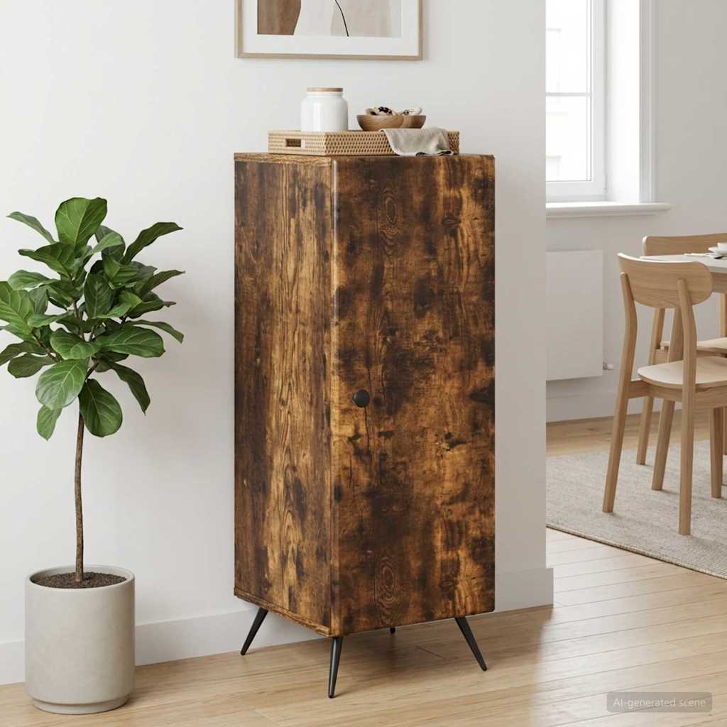 Buffet carvalho fumado 33 x 34,5 x 90 cm derivados de madeira
