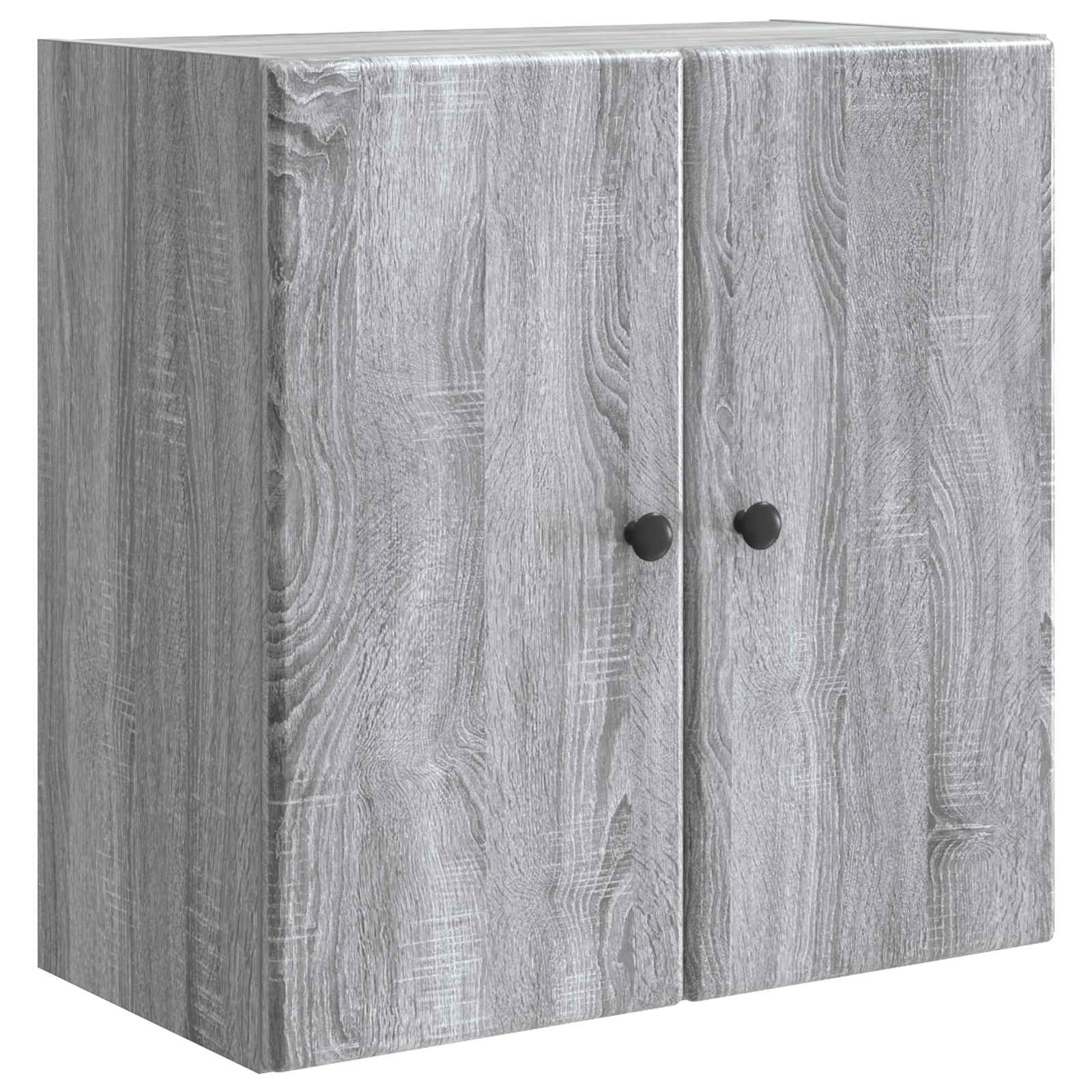 Armário de parede sonoma cinzento 59 x 31 x 60 cm