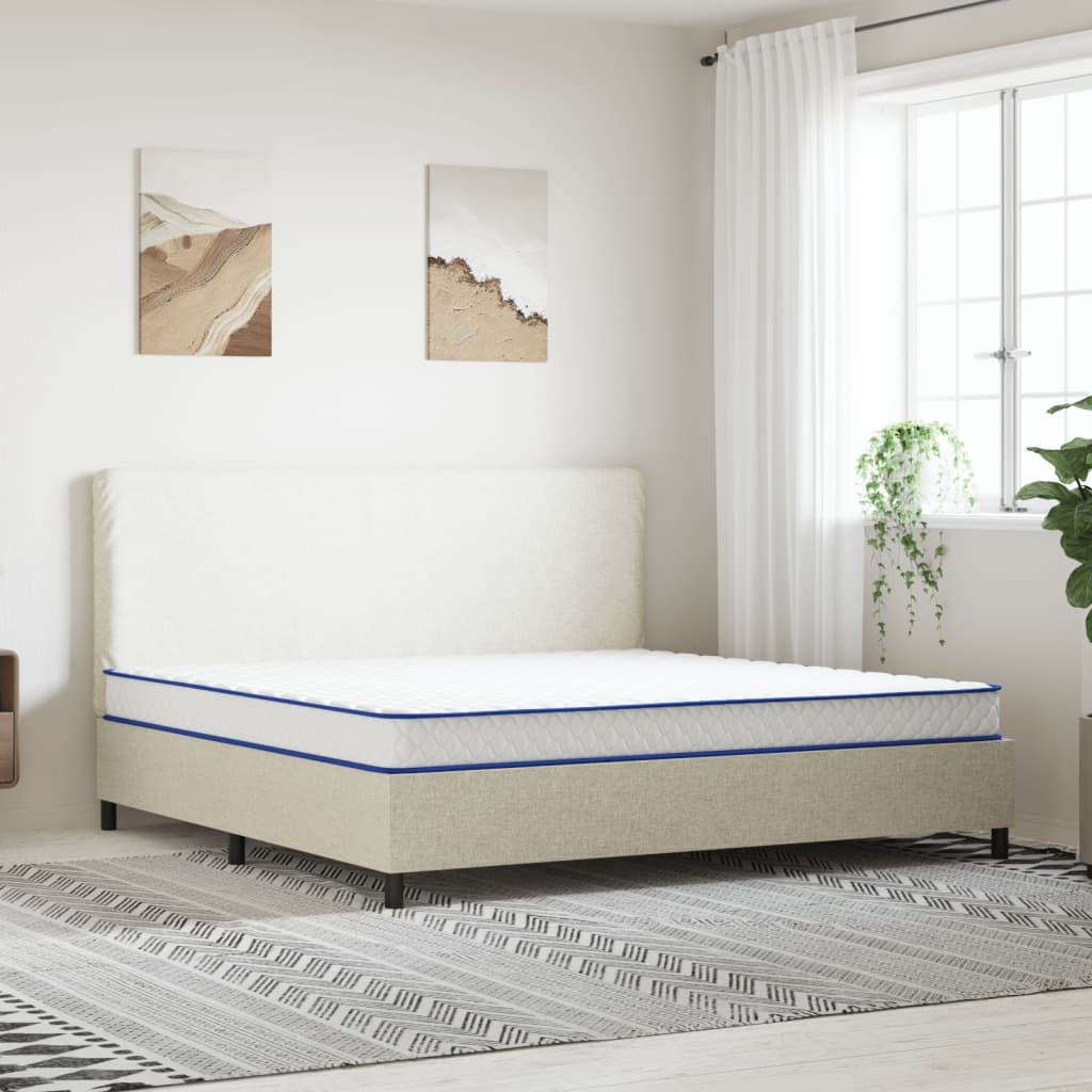 Colchão de espuma de memória 200 x 180 x 17 cm macio