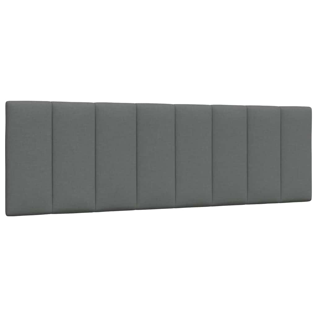 Almofadão de cabeceira hanko 160 cm tecido cinzento-escuro