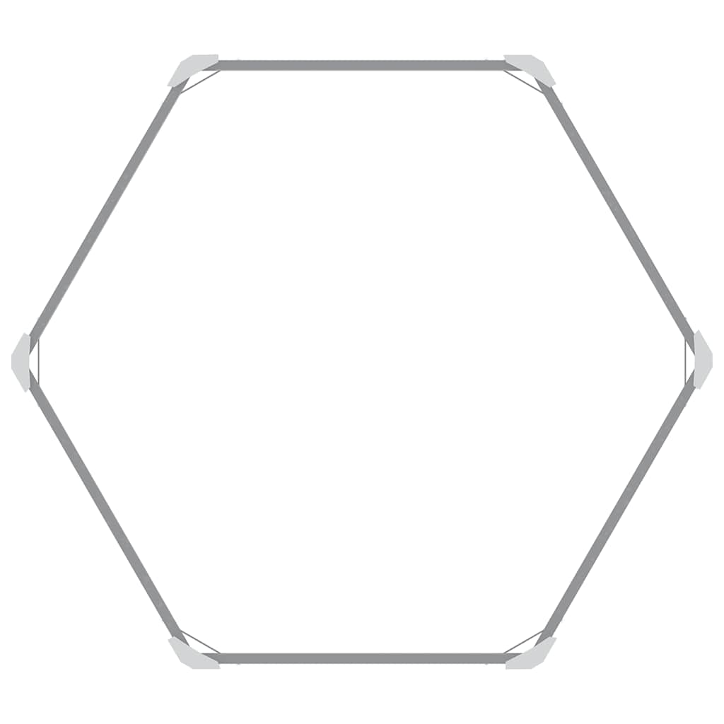 Canteiro elevado jardim aço galvanizado 129x129x77 cm castanho