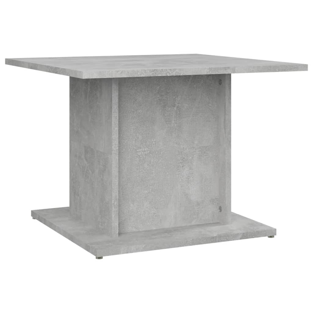 Mesa de centro 55,5x55,5x40 cm derivados madeira cinza-cimento