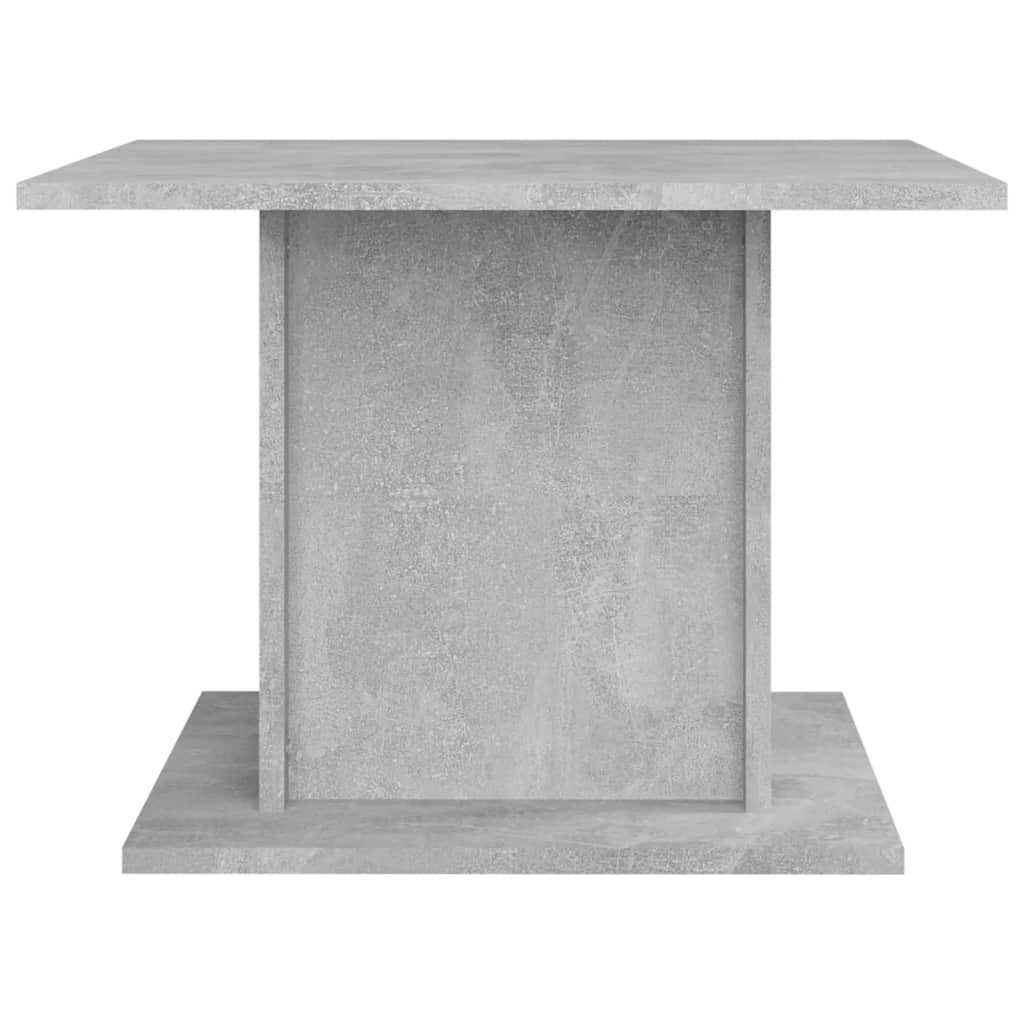 Mesa de centro 55,5x55,5x40 cm derivados madeira cinza-cimento