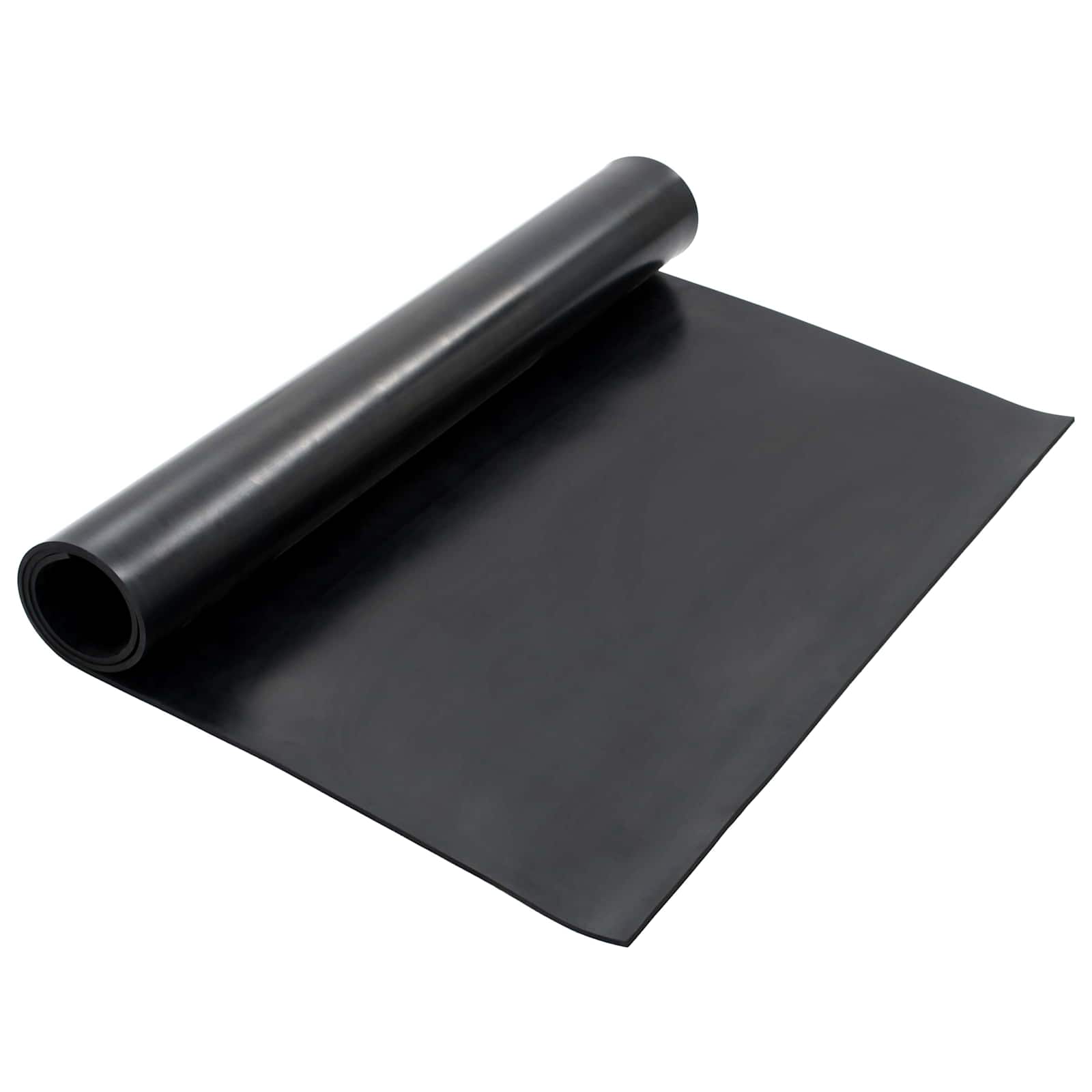 Tapete de piso preto 1,2 x 2 m borracha