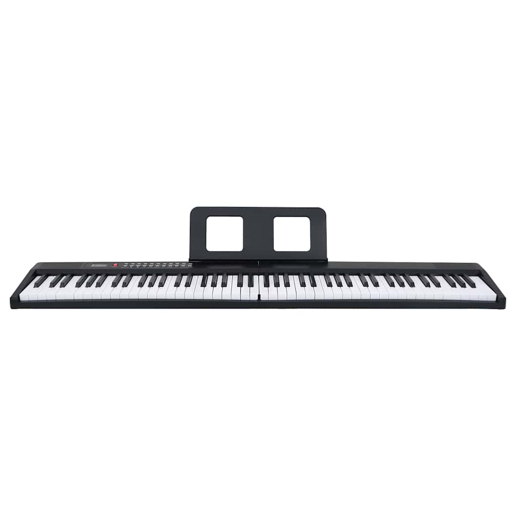 88 Teclas piano teclado elétrico com suporte de música dobrável