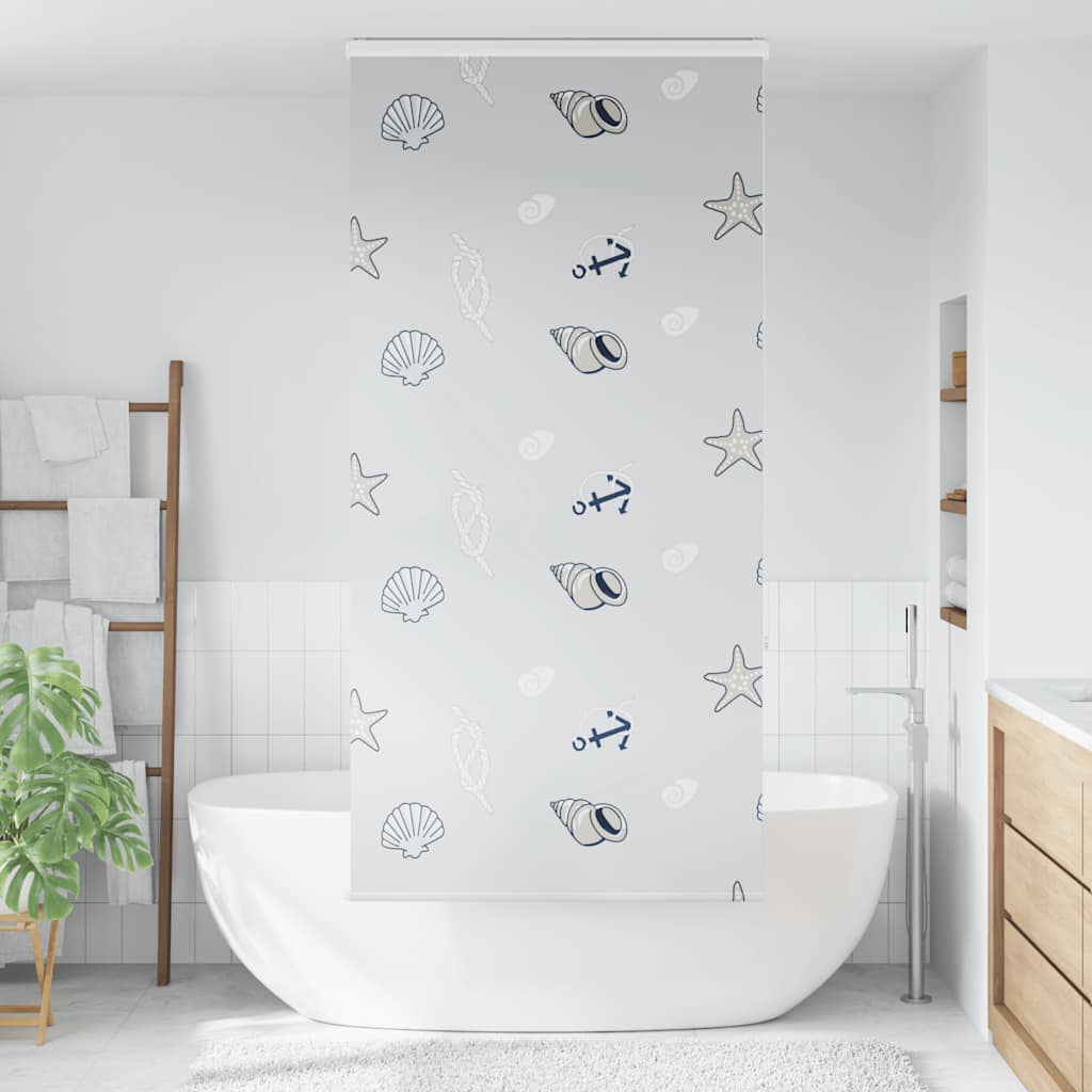 Rolo de duche estores cassete 90x240 cm largura tecido 86 cm
