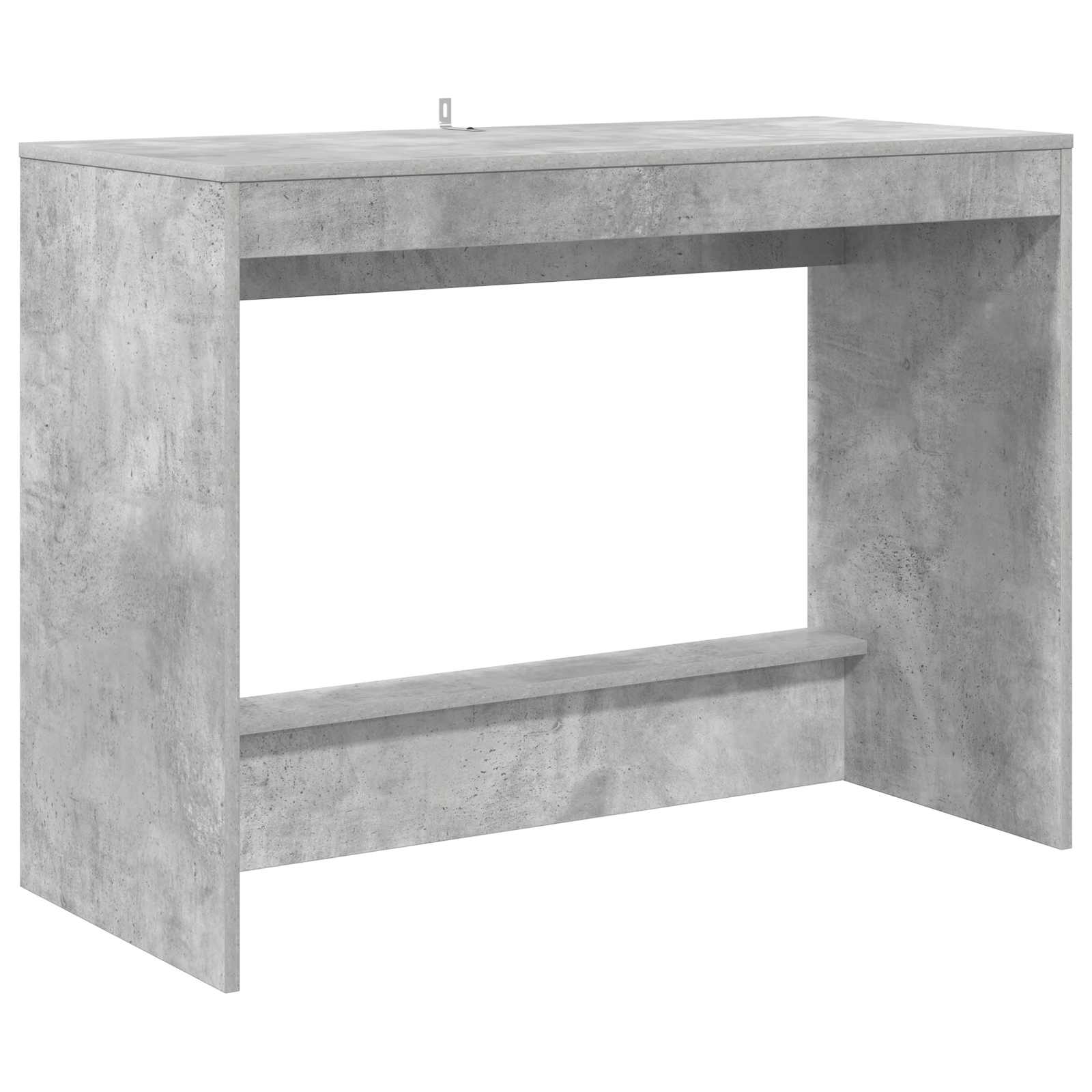Mesa de cama cinzento cimento derivados de madeira