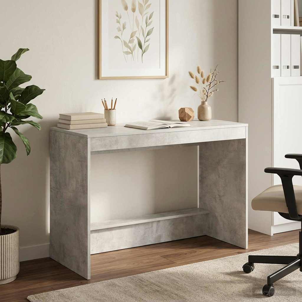 Mesa de cama cinzento cimento derivados de madeira
