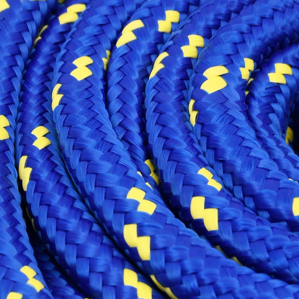 Corda de barco 18 mm 25 m polipropileno azul