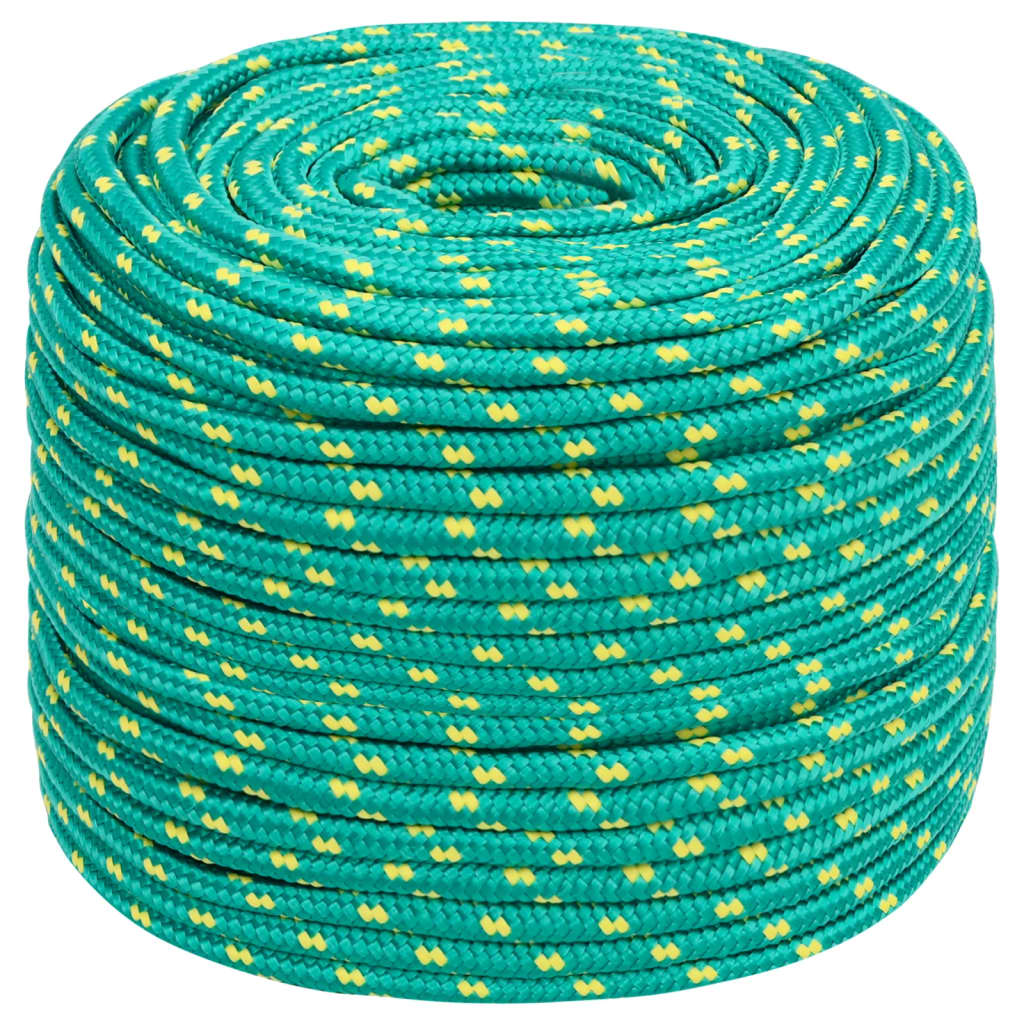 Corda de barco 10 mm 100 m polipropileno verde