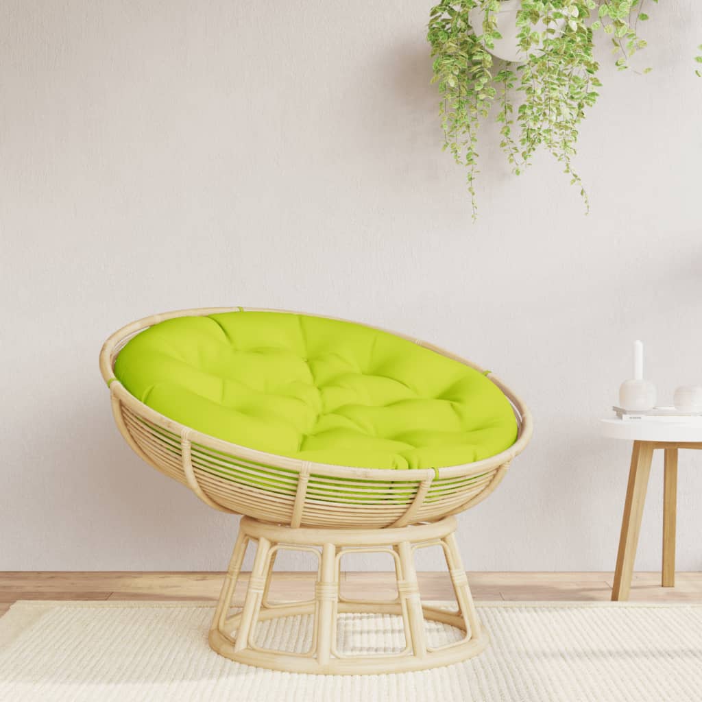 Almofadão redondo ø 100 x11 cm tecido oxford verde brilhante