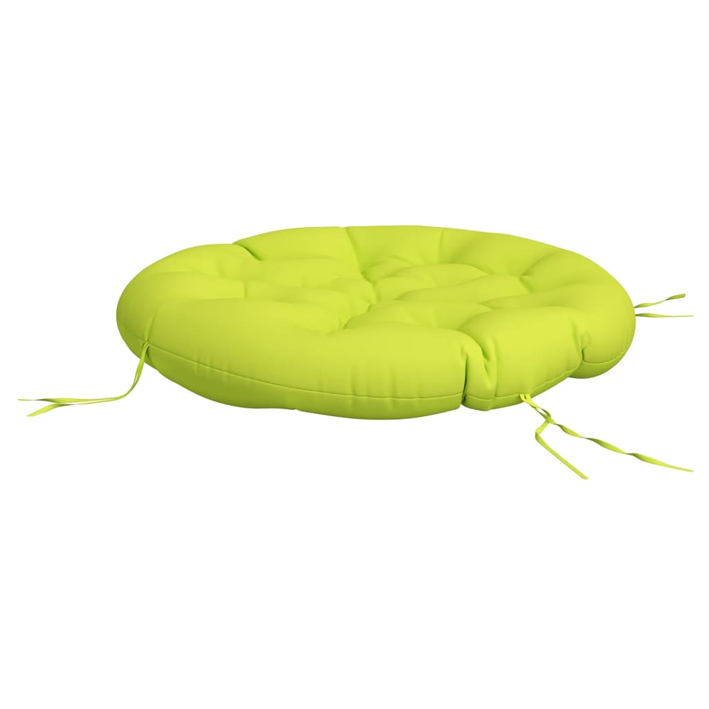 Almofadão redondo ø 100 x11 cm tecido oxford verde brilhante