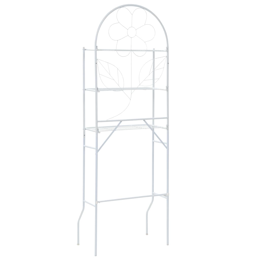 Toalheiro branco 60x33x174 cm