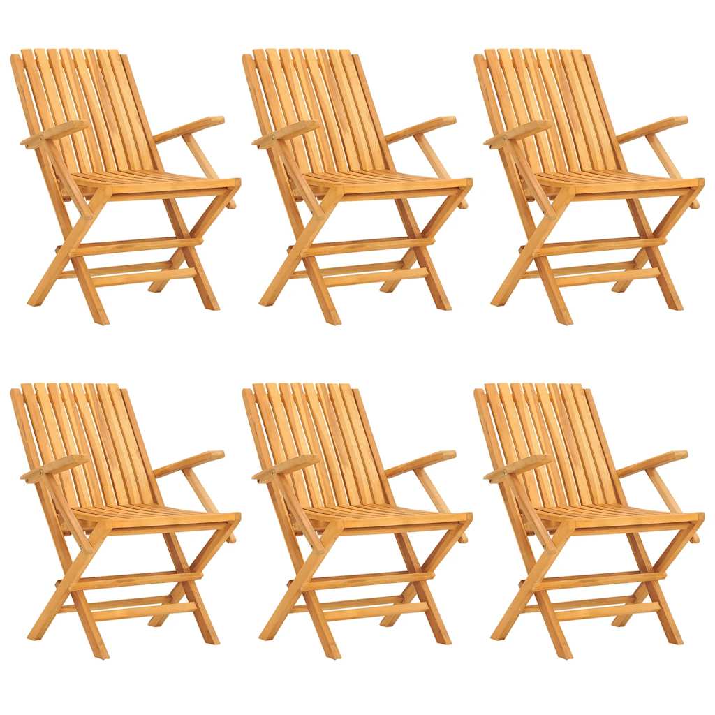 Conjunto de jantar para jardim 7 pcs madeira de teca maciça
