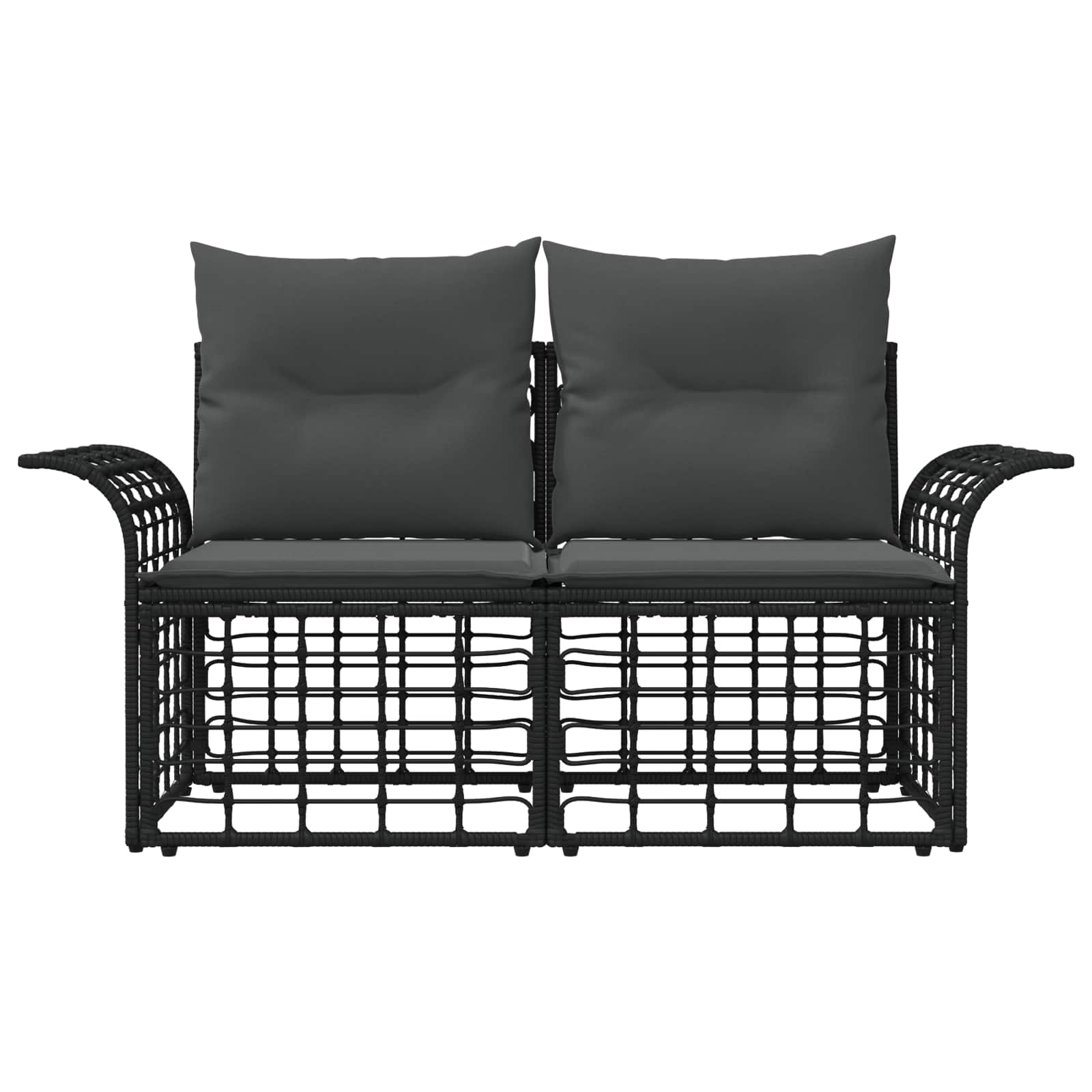 Loveseat ao ar livre 2 unid. 2-número de lugares