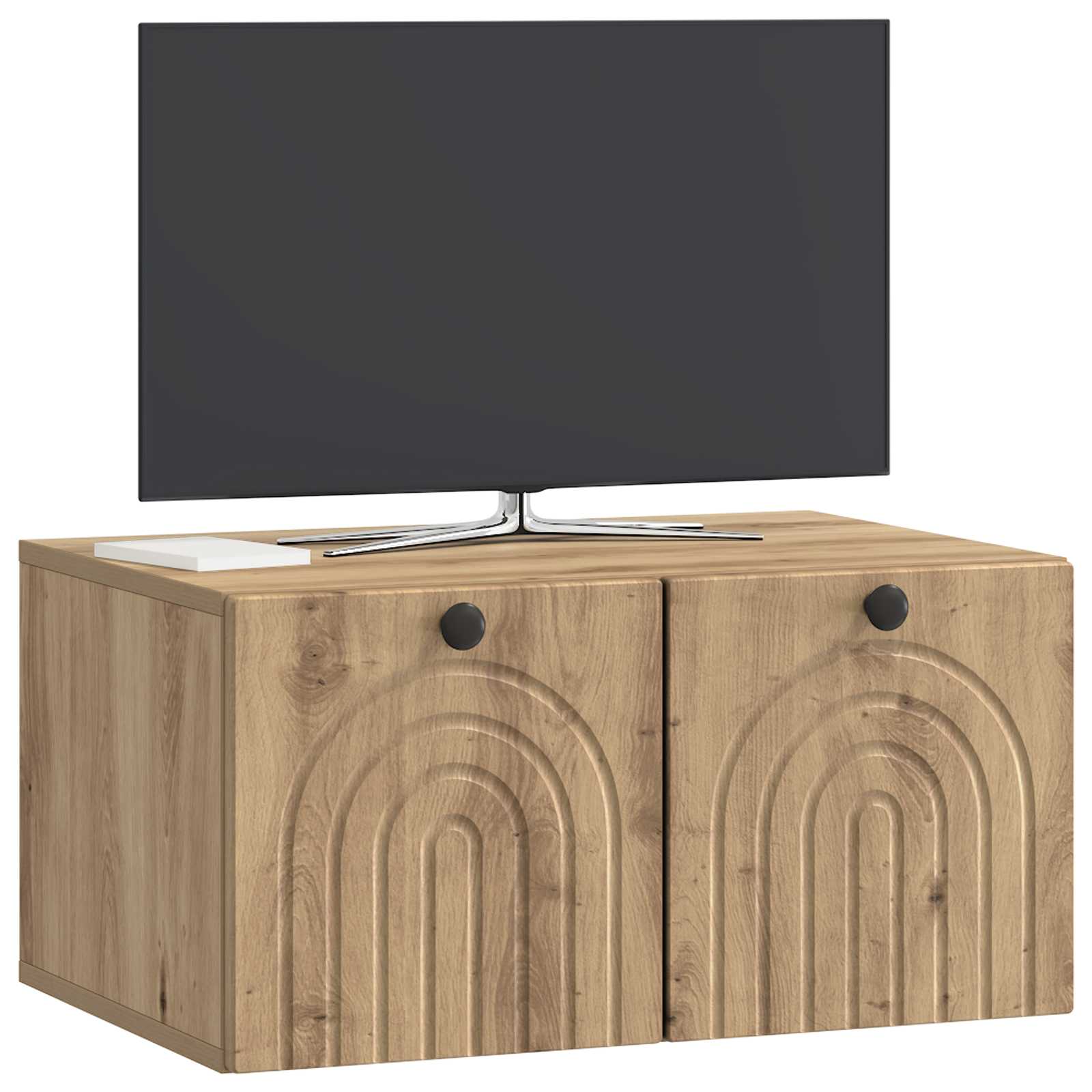 Gabinete de TV de parede 59,5 x 41 x 30 cm carvalho arttisan