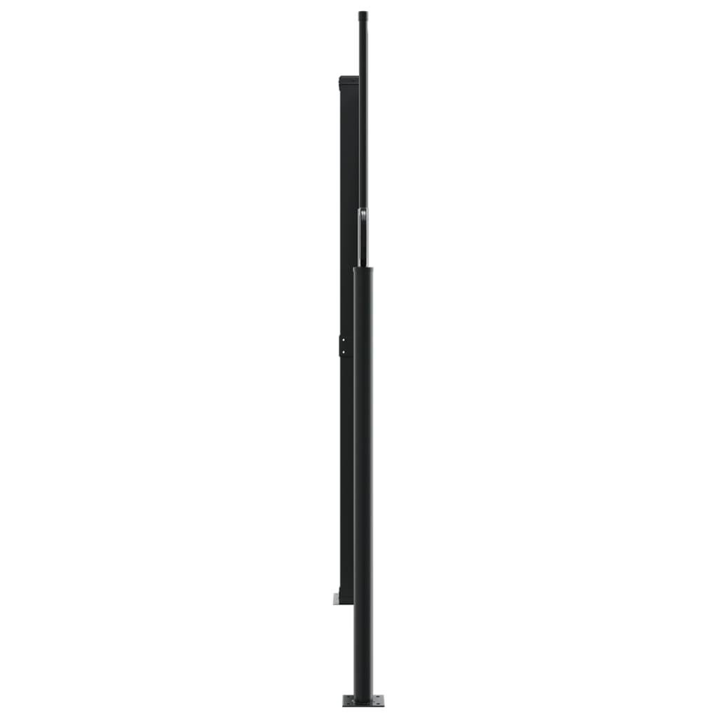 Toldo lateral retrátil 180x600 cm cor creme