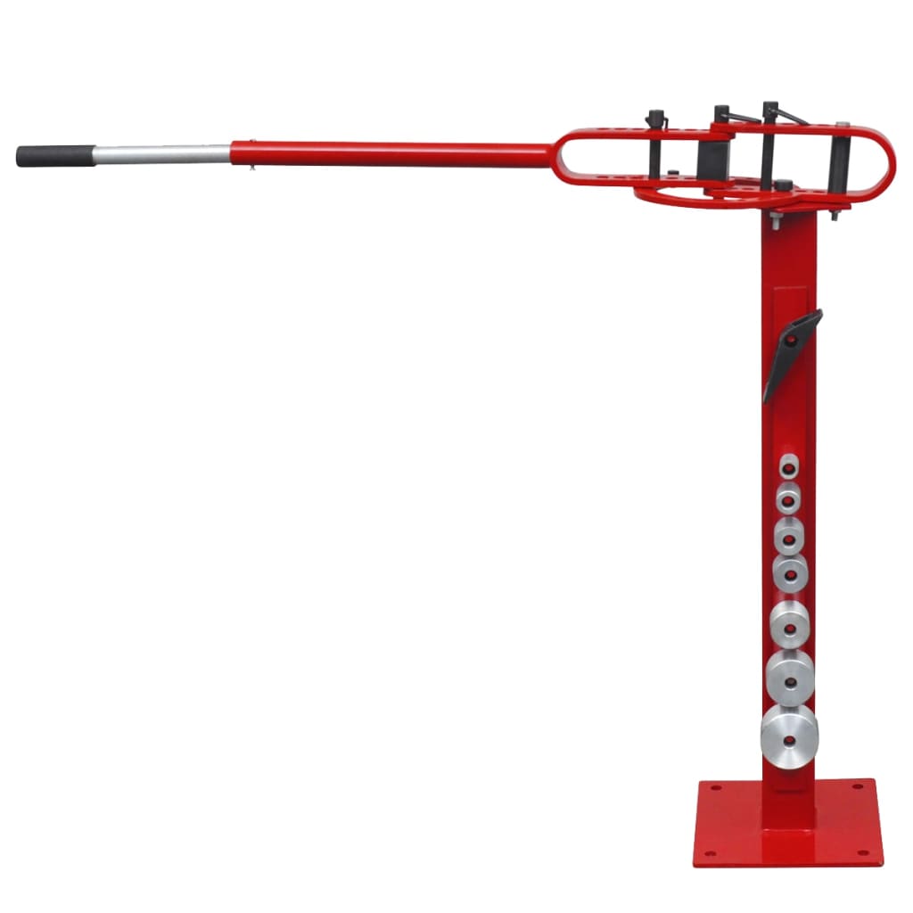 Máquina de dobrar tubos de ferro manual - montável no solo