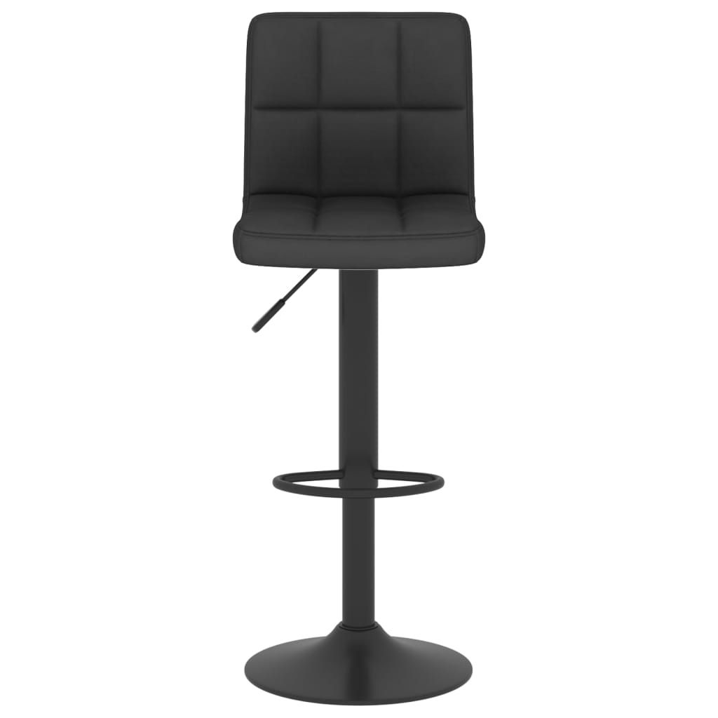 Bancos de bar 2 pcs tecido preto