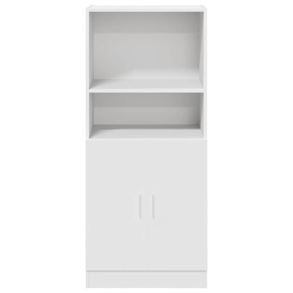 Armário de cozinha 57x41,5x131,5 cm derivados de madeira branco