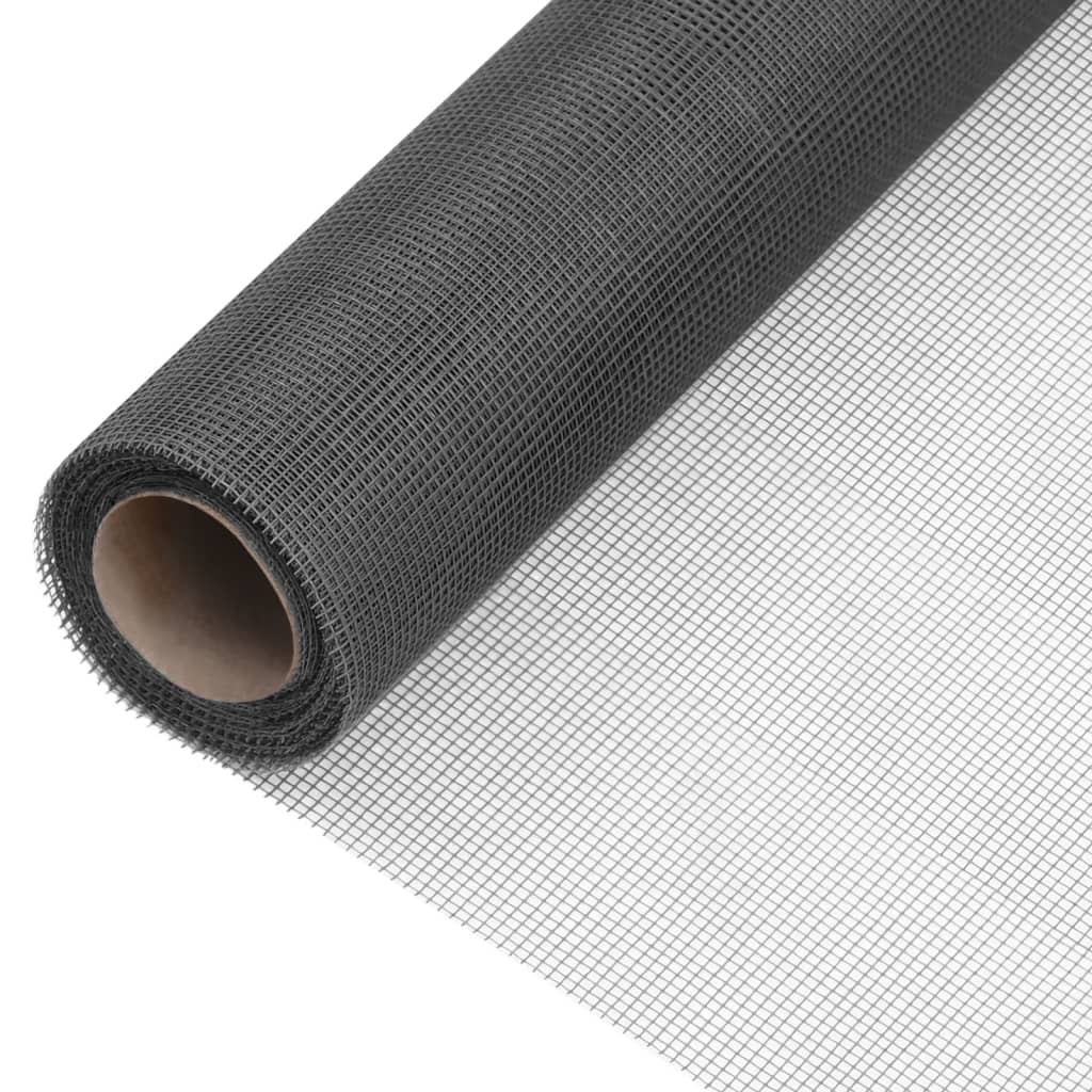 Rede mosquiteira em fibra de vidro 112x1000 cm preto