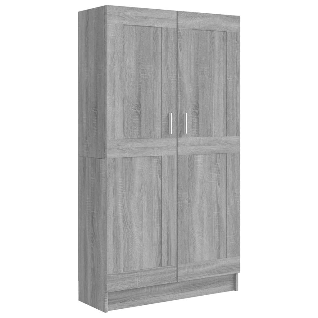 Estante 82,5x30,5x150 cm derivados de madeira cinzento sonoma