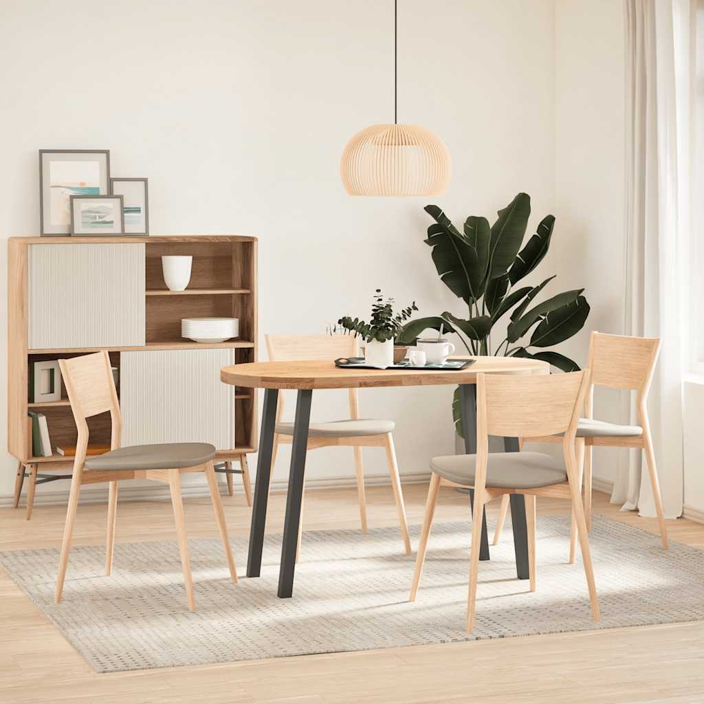 Pés de mesa de console 4 peças antracite 72 cm aço
