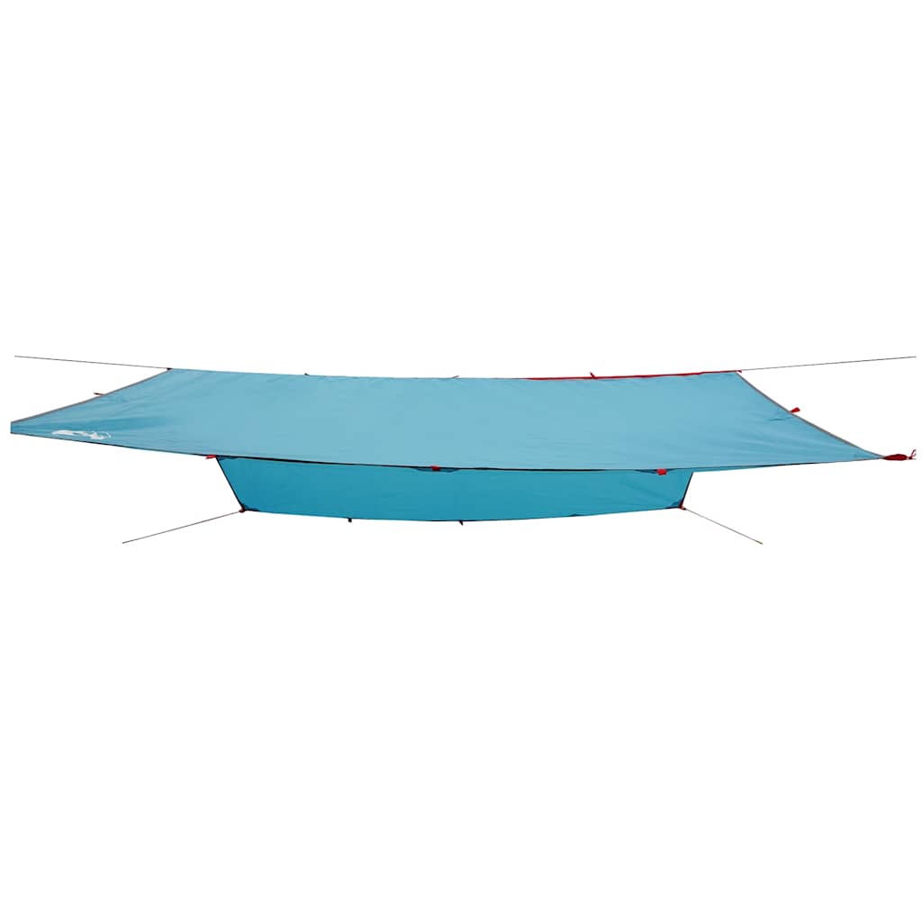 Lona de campismo 360x294 cm impermeável azul
