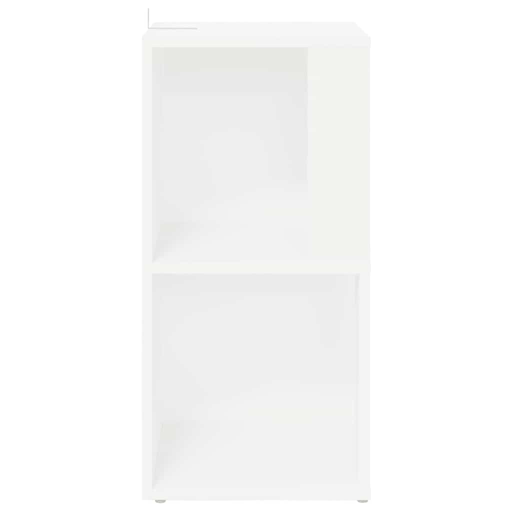 Armário de canto 33x33x67 cm derivados de madeira branco