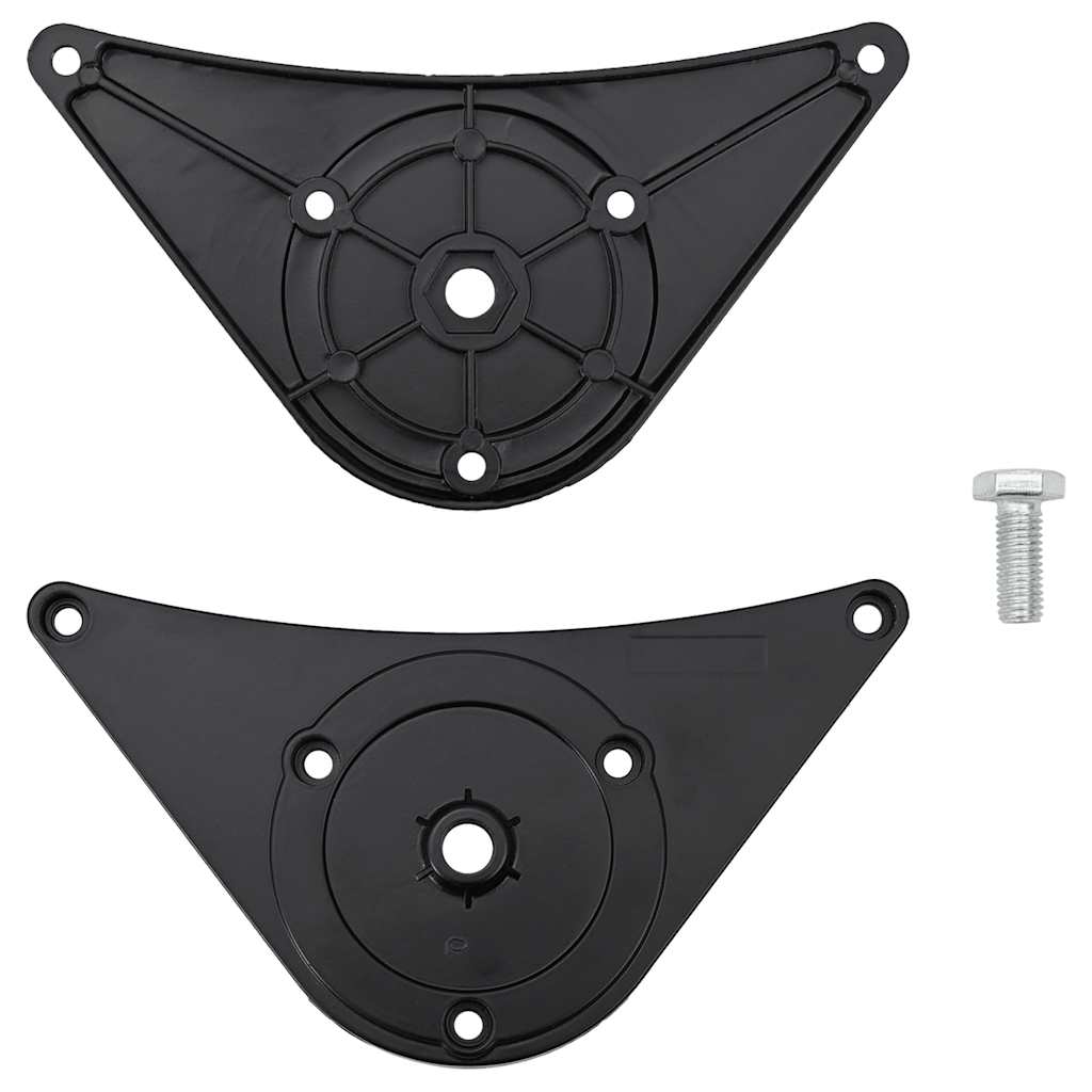 Pernas de mesa ajustáveis ​​em altura, 4pcs, preto, 1100 mm