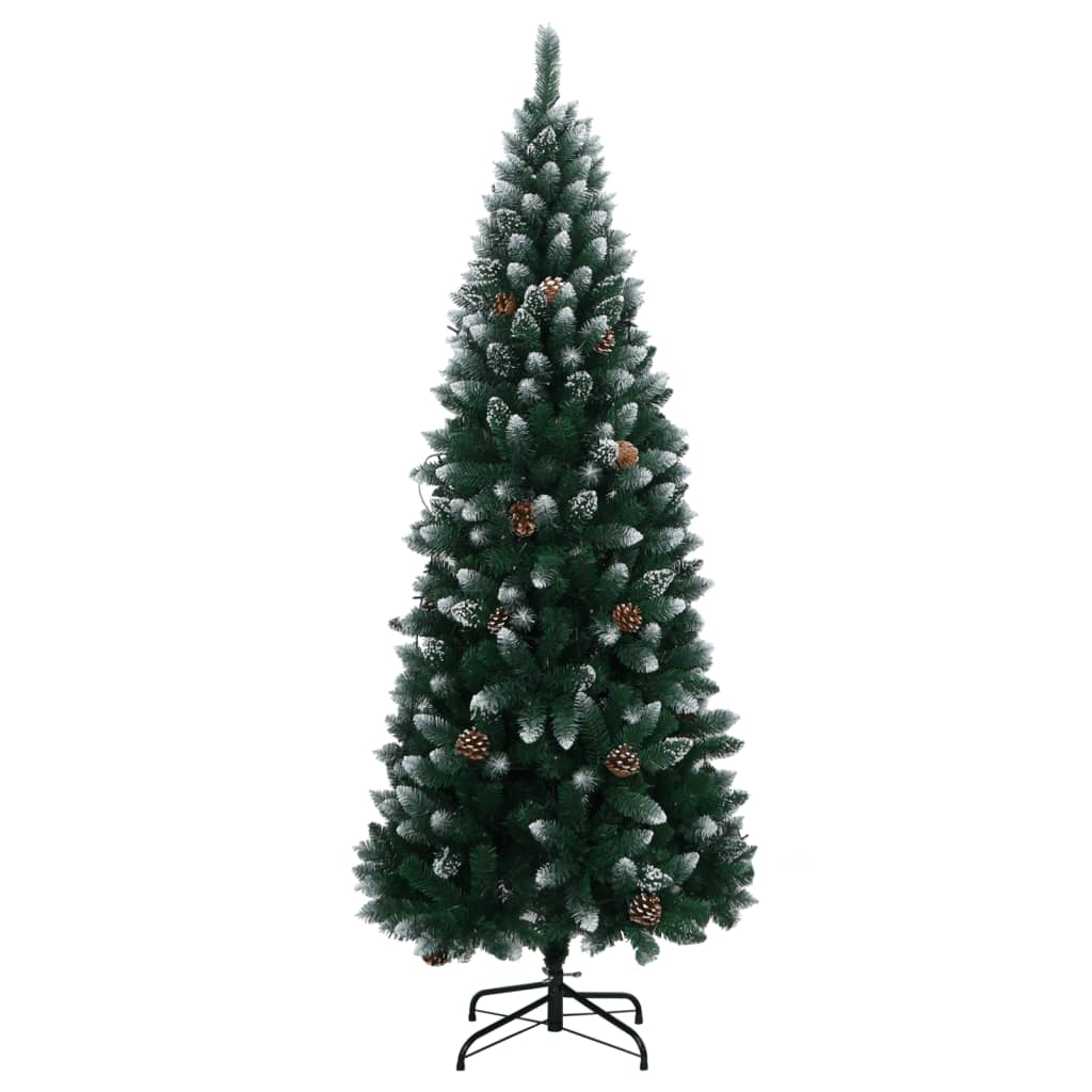 Árvore de natal artificial com 150 luzes LED 150 cm