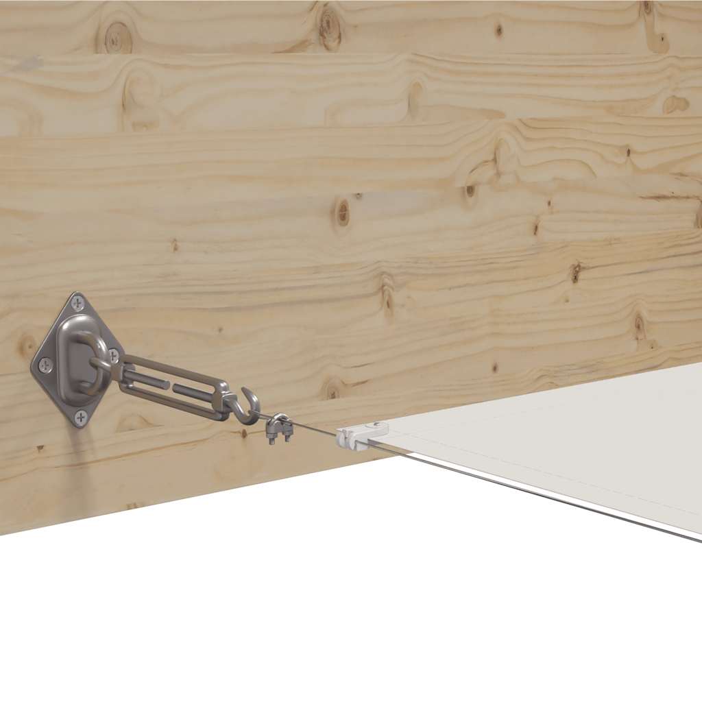 Toldo vertical 140x800 cm tecido oxford branco