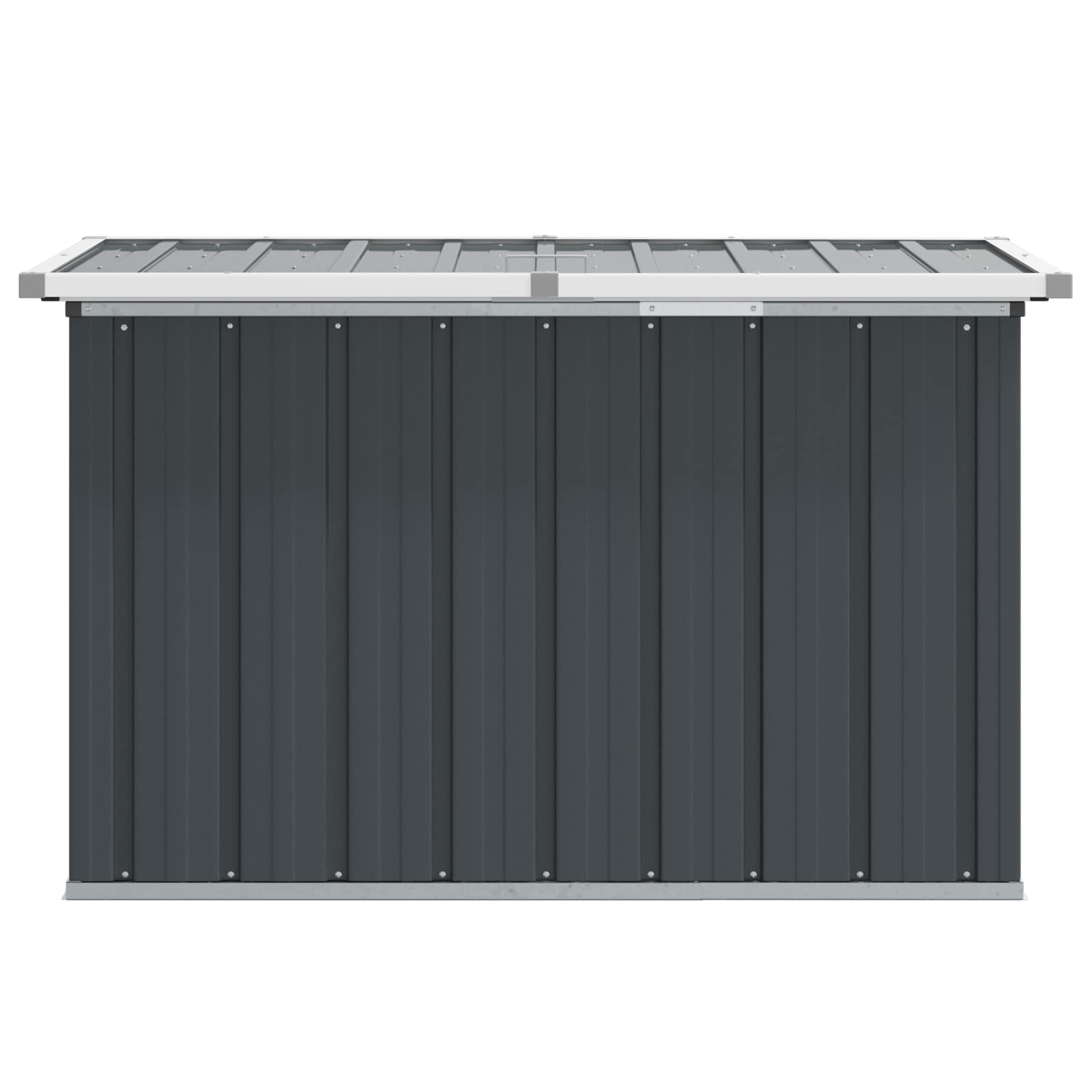 Caixa de arrumação para jardim 109x67x65 cm antracite