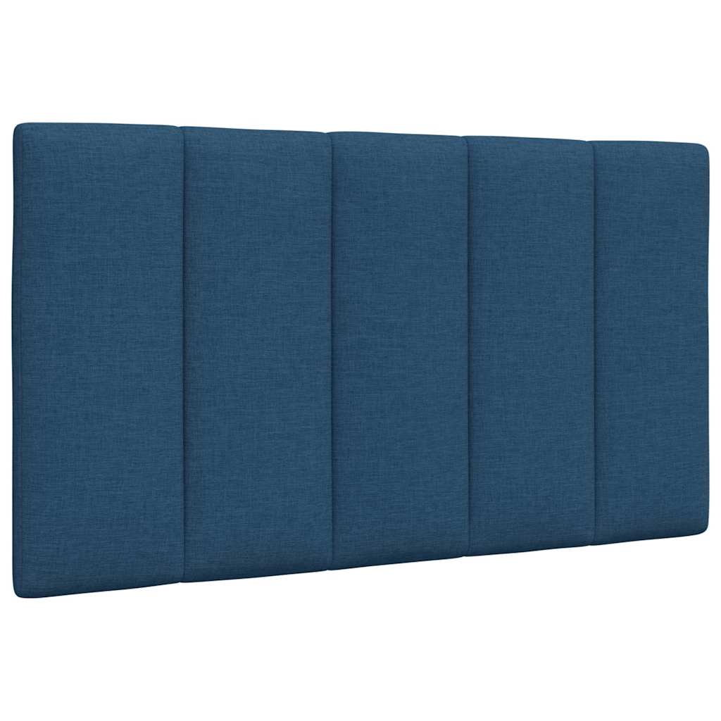 Almofadão de cabeceira hanko 80 cm tecido azul