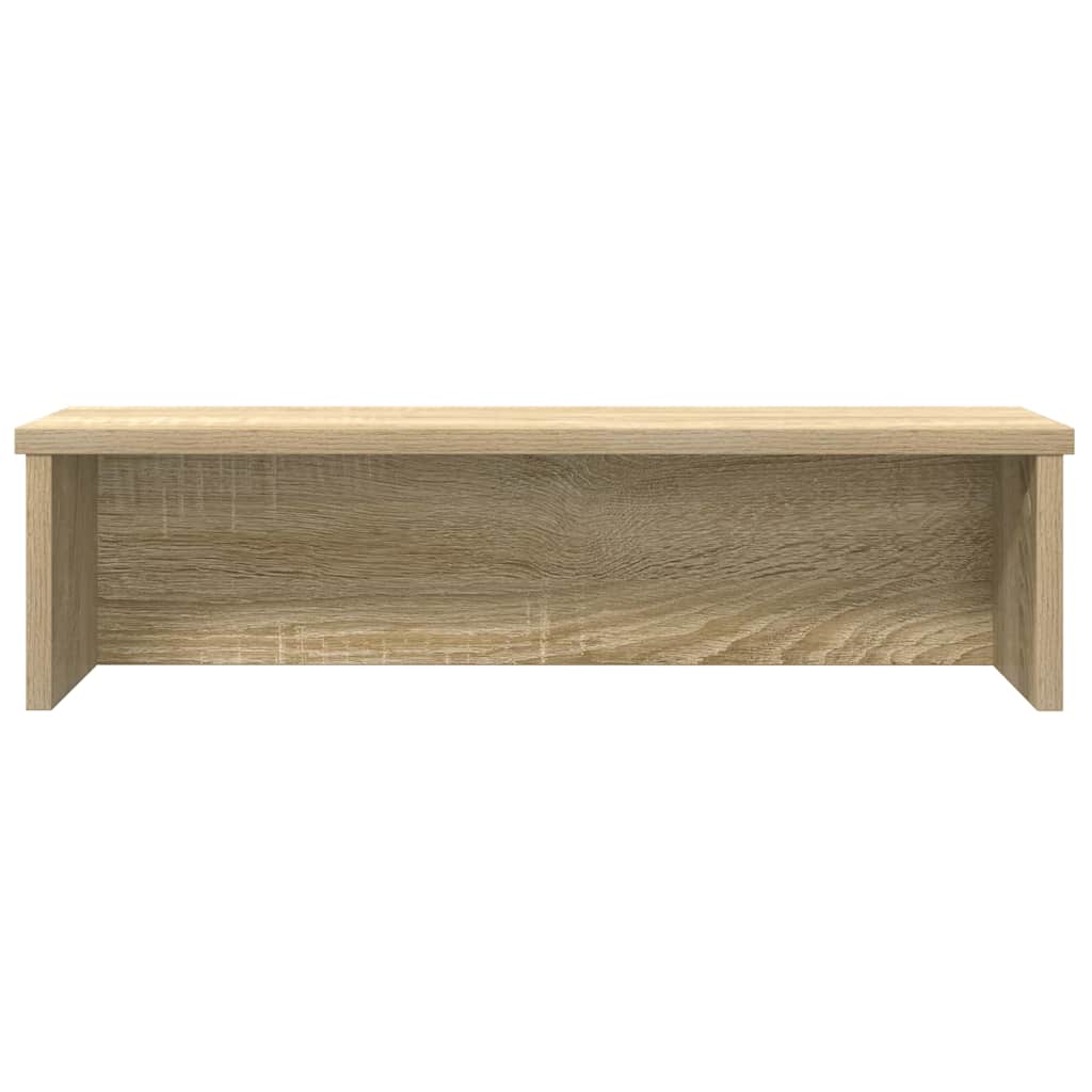 Racks de cozinha empilhável 2 pcs sonoma carvalho 50x15x16 cm
