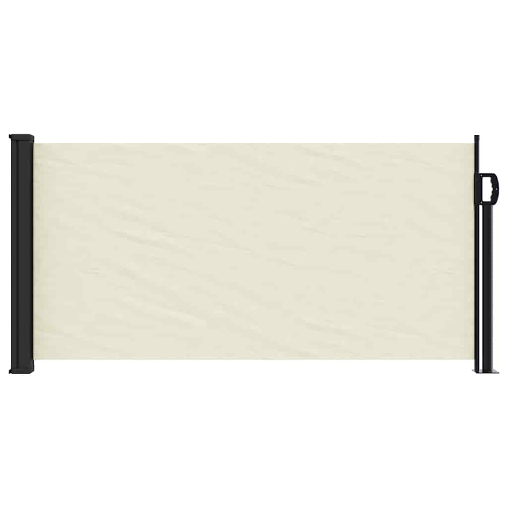 Toldo lateral retrátil 100x300 cm cor creme
