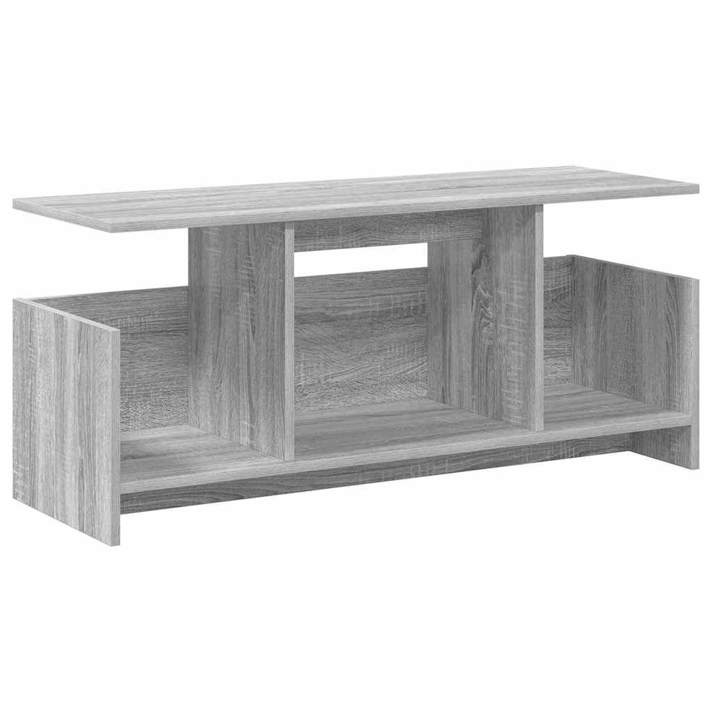Suporte para TV 102 x 35 x 45 cm cinza sonoma