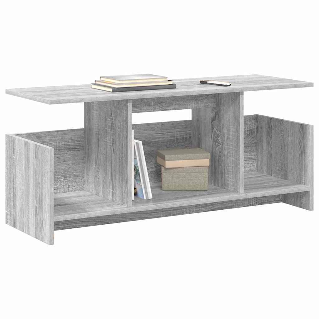 Suporte para TV 102 x 35 x 45 cm cinza sonoma