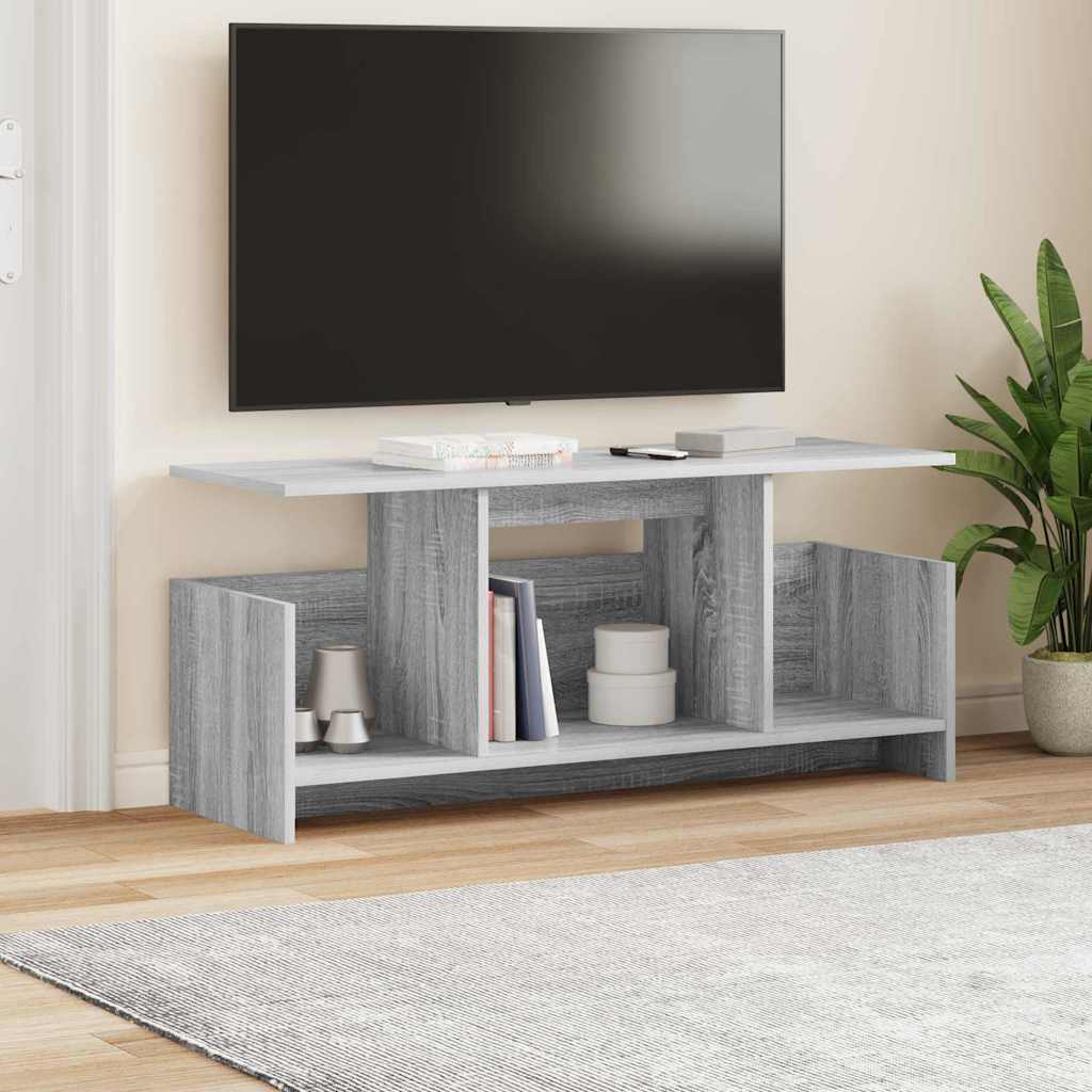 Suporte para TV 102 x 35 x 45 cm cinza sonoma