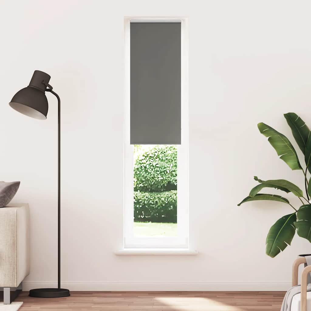Persiana de enrolar 40x210 cm largura tecido 35,7 cm poliéster
