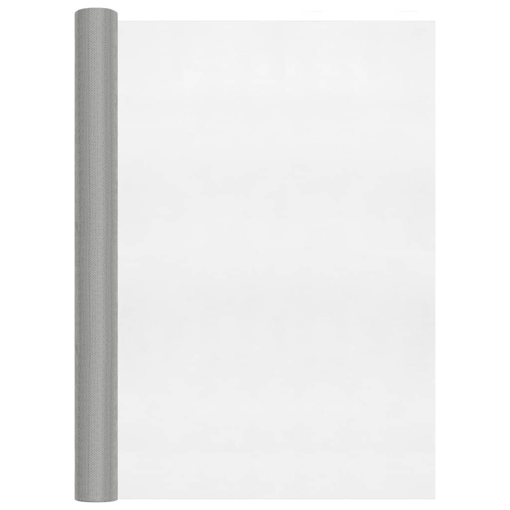Rede de malha 80x2000 cm aço inoxidável prateado